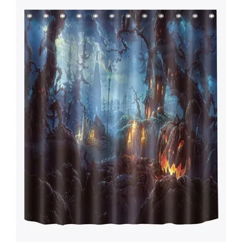 72'' Halloween Pumpkin Lamp Castle Dark Clouds Bathroom Waterproof Fabric Shower Curtain Polyester 12 Hooks Bath Accessory Sets
72'' Halloween Pumpkin Lamp Castle Dark Clouds Bathroom Waterproof Fabric Shower Curtain Polyester 12 Hooks Bath Accessory Sets