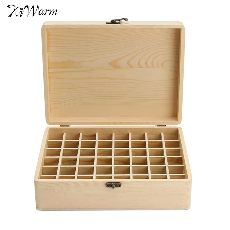 Kiwarm 48 Bottles Essential Oil Wooden Storage Box Carry Case Aromatherapy Container Organizer Holder For Home Craft Gift
Kiwarm 48 Bottles Essential Oil Wooden Storage Box Carry Case Aromatherapy Container Organizer Holder For Home Craft Gift