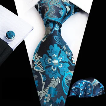 3 Pcs/Set Luxury Floral Necktie Sets 3.15" Men's Formal Ties Set with Cufflink Pocket Square
3 Pcs/Set Luxury Floral Necktie Sets 3.15" Men's Formal Ties Set with Cufflink Pocket Square