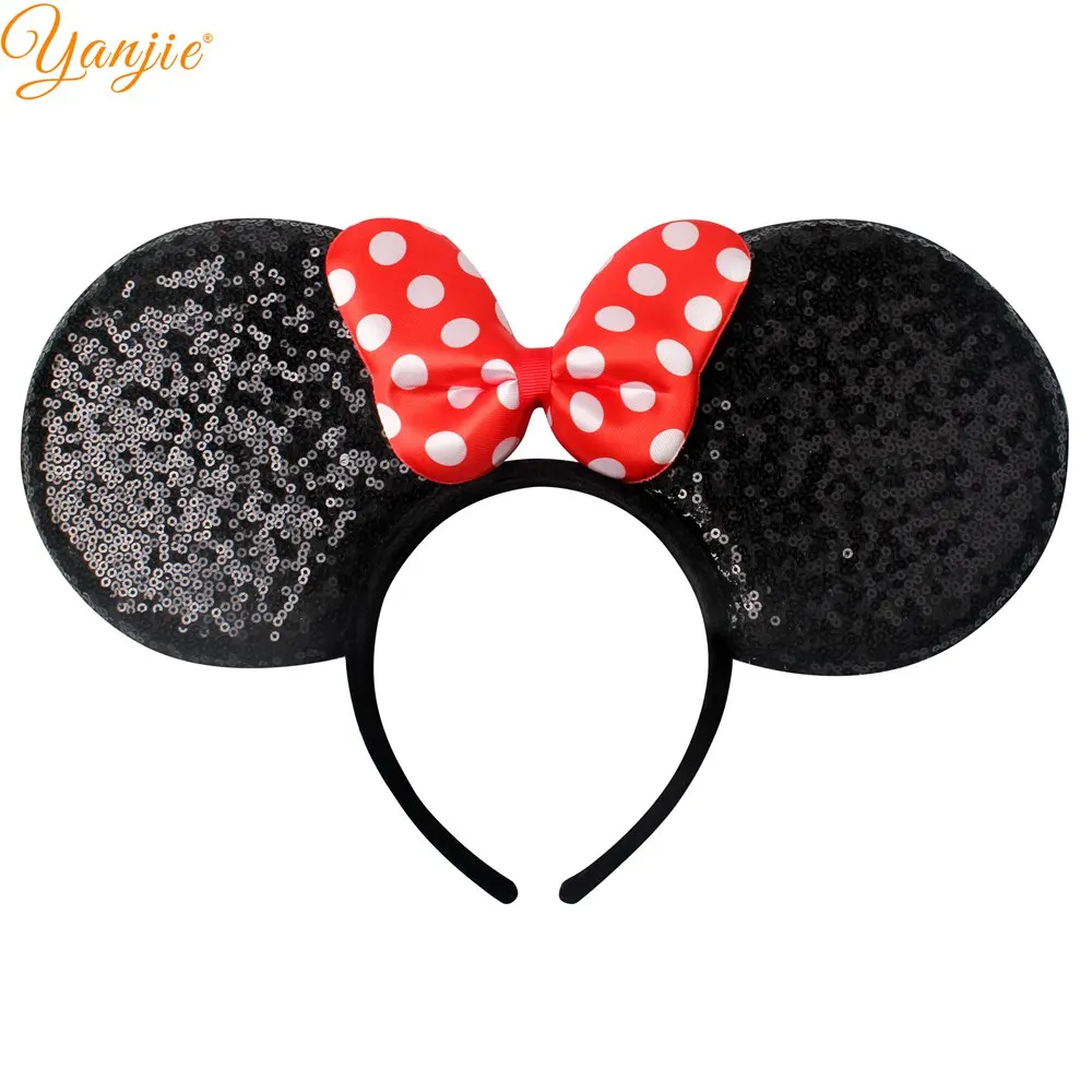 6'' Oversized Glitter Minnie Mouse Ears Hair Band For Girls And Women Minnie Ears Headband 2019 Kids Party Hair Accessories
6'' Oversized Glitter Minnie Mouse Ears Hair Band For Girls And Women Minnie Ears Headband 2019 Kids Party Hair Accessories
