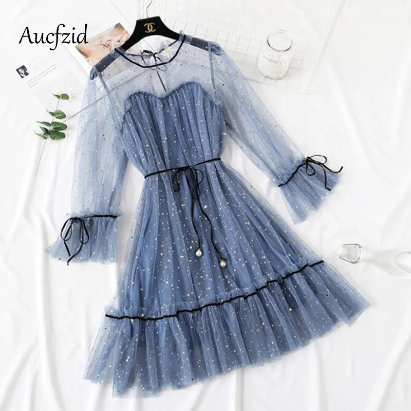 Aucfzid Summer Sequin Tunic Dress Women Vintage Lace Mesh Dresses Female Oversize Pearl Party Dress A007
Aucfzid Summer Sequin Tunic Dress Women Vintage Lace Mesh Dresses Female Oversize Pearl Party Dress A007