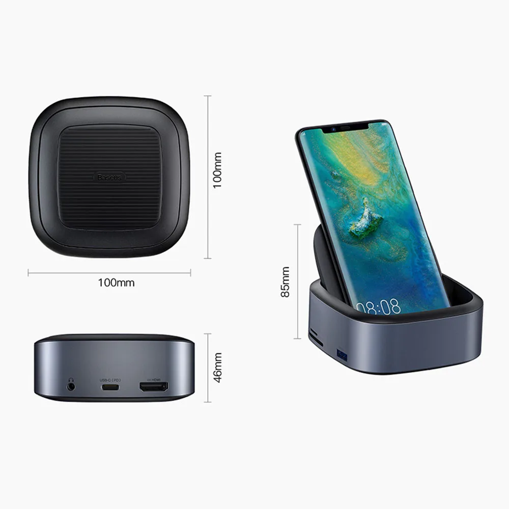 FDBRO Dex Pad Type C to USB3.0 HDMI Jack 3.5mm PD Charger Dock USB C HUB Docking Station For Huawei P30 P20 Pro Samsung S10 S9
FDBRO Dex Pad Type C to USB3.0 HDMI Jack 3.5mm PD Charger Dock USB C HUB Docking Station For Huawei P30 P20 Pro Samsung S10 S9