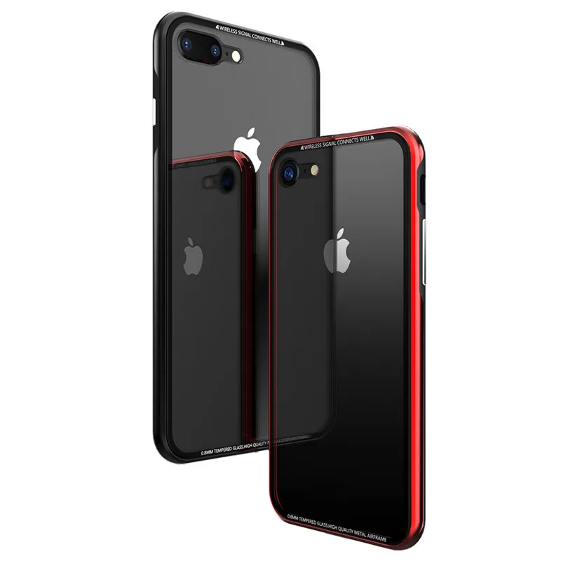 R-JUST Metal Case for iphone 8P 7 Plus 8 7 Transparent Glass Back shockproof phone Cover Border easy install for iphone 7P 8p
R-JUST Metal Case for iphone 8P 7 Plus 8 7 Transparent Glass Back shockproof phone Cover Border easy install for iphone 7P 8p