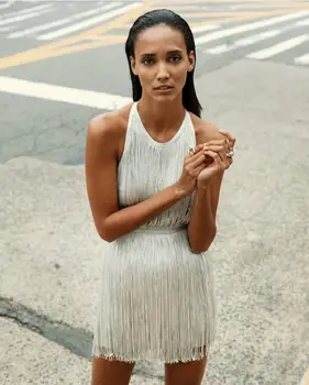 Evening Party Stretchy New Style Fashion Bandage Dress Halter Backless Tassel Sexy Women Celebrity Body Con Dresses Wholesale
Evening Party Stretchy New Style Fashion Bandage Dress Halter Backless Tassel Sexy Women Celebrity Body Con Dresses Wholesale