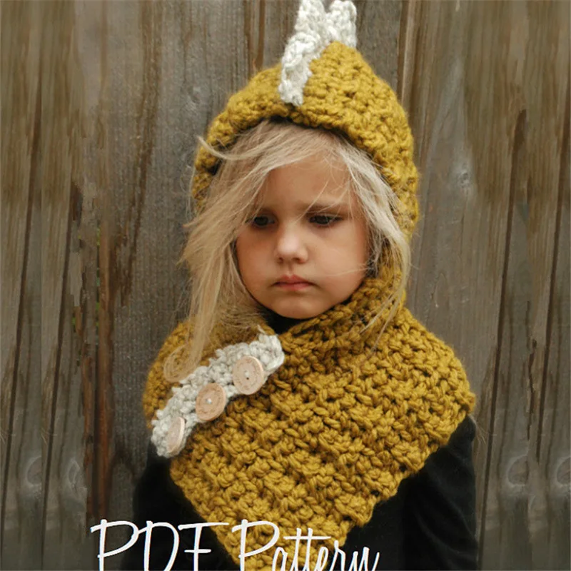 Kid Handmade Dinosaur Hat Children Eleka Knitted Cap Boy Girl Neckchief Tubular Scarf 3 Buttons Loop Shawl and Beanie Set YG603
Kid Handmade Dinosaur Hat Children Eleka Knitted Cap Boy Girl Neckchief Tubular Scarf 3 Buttons Loop Shawl and Beanie Set YG603