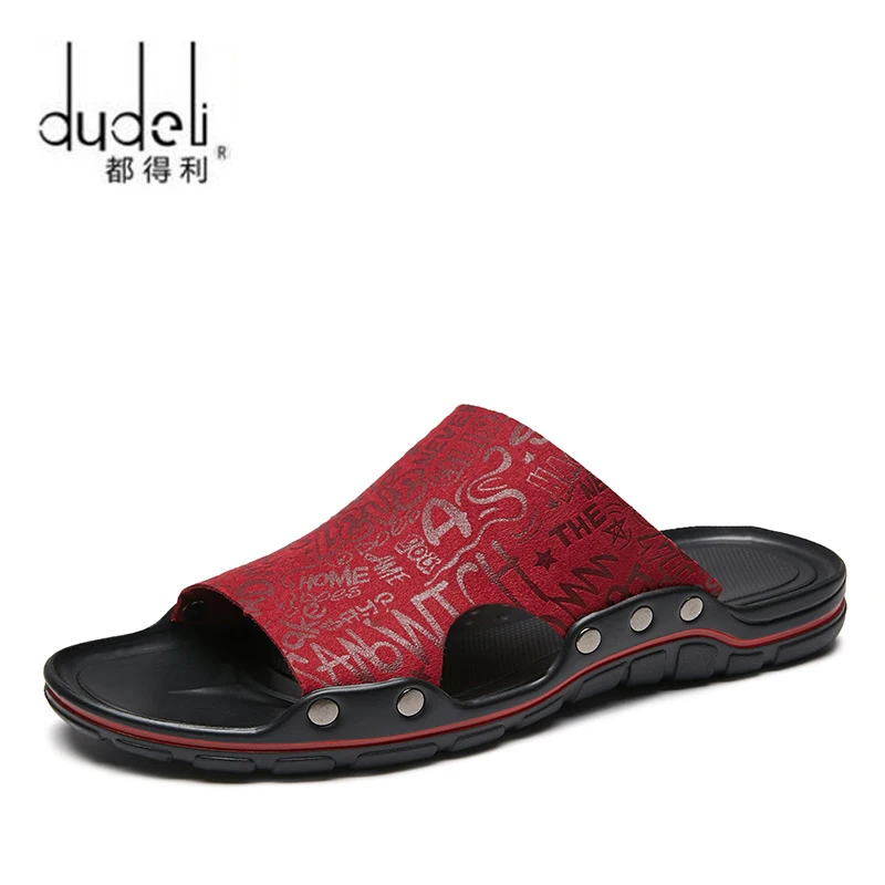 2019 New Arrival Fashion Summer Men Flip Flops Sandals Men Leather Shoes Casual Sandalias Men Beach Shoes Design Men's Sandals
2019 New Arrival Fashion Summer Men Flip Flops Sandals Men Leather Shoes Casual Sandalias Men Beach Shoes Design Men's Sandals