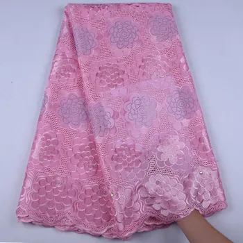 

Onion Swiss Voile Lace In Switzerland Embroiderey African Dry Lace Fabric High Quality Nigerian Lace Fabric For Woman DressA1624