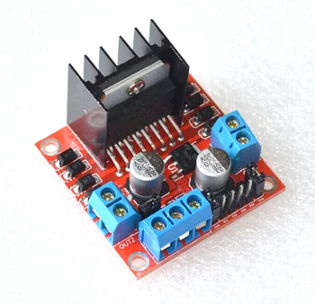 L298N Motor Drive Board Module Stepper Motor DC Motor Intelligent Car Robot 298 For Arduino
L298N Motor Drive Board Module Stepper Motor DC Motor Intelligent Car Robot 298 For Arduino