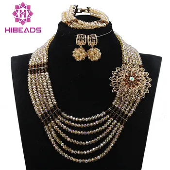 Fashion Gold African Beads Jewelry Set Bridal Lady Gift Bead Necklace Set for Party Free Shipping QW1081
Fashion Gold African Beads Jewelry Set Bridal Lady Gift Bead Necklace Set for Party Free Shipping QW1081