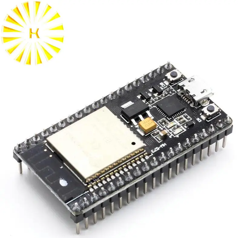 ESP32 Development Board WiFi+Bluetooth Ultra-Low Power Consumption Dual Cores ESP-32 ESP-32S Board Connector
ESP32 Development Board WiFi+Bluetooth Ultra-Low Power Consumption Dual Cores ESP-32 ESP-32S Board Connector