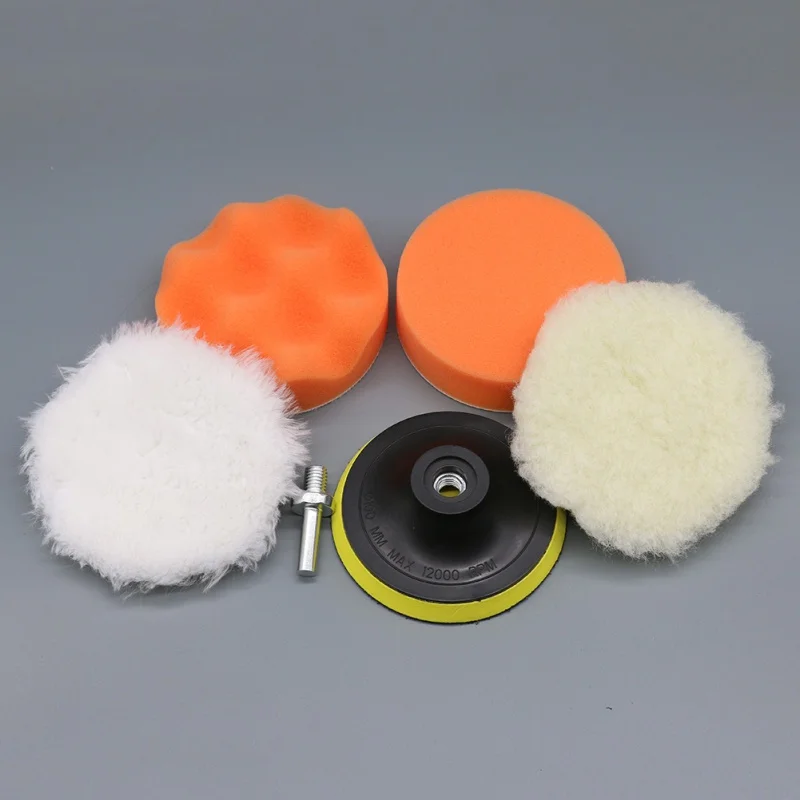 5Pcs Car Accessories High Gross Polishing&Buffer Pad Set +M10 Drill Adapter For Car Polisher
5Pcs Car Accessories High Gross Polishing&Buffer Pad Set +M10 Drill Adapter For Car Polisher
