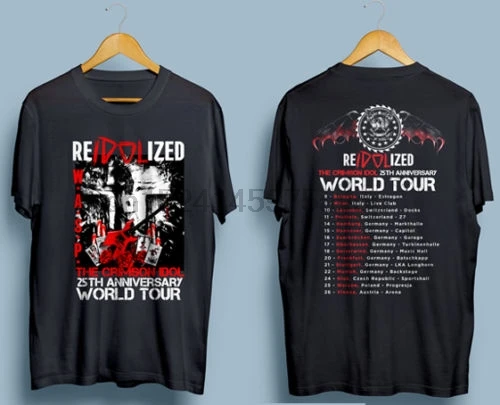 W.A.S.P. Reidolized The Crimson Idol World Tour T shirt Men WASP two sides cotton casual gift tee USA Size S-3XL
W.A.S.P. Reidolized The Crimson Idol World Tour T shirt Men WASP two sides cotton casual gift tee USA Size S-3XL