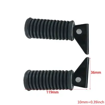 High Quality Motorcycle Rear Footpegs Plate Footrest Rubber Pad Grip Cover for Suzuki 125cc GN 125 Accessory
High Quality Motorcycle Rear Footpegs Plate Footrest Rubber Pad Grip Cover for Suzuki 125cc GN 125 Accessory
