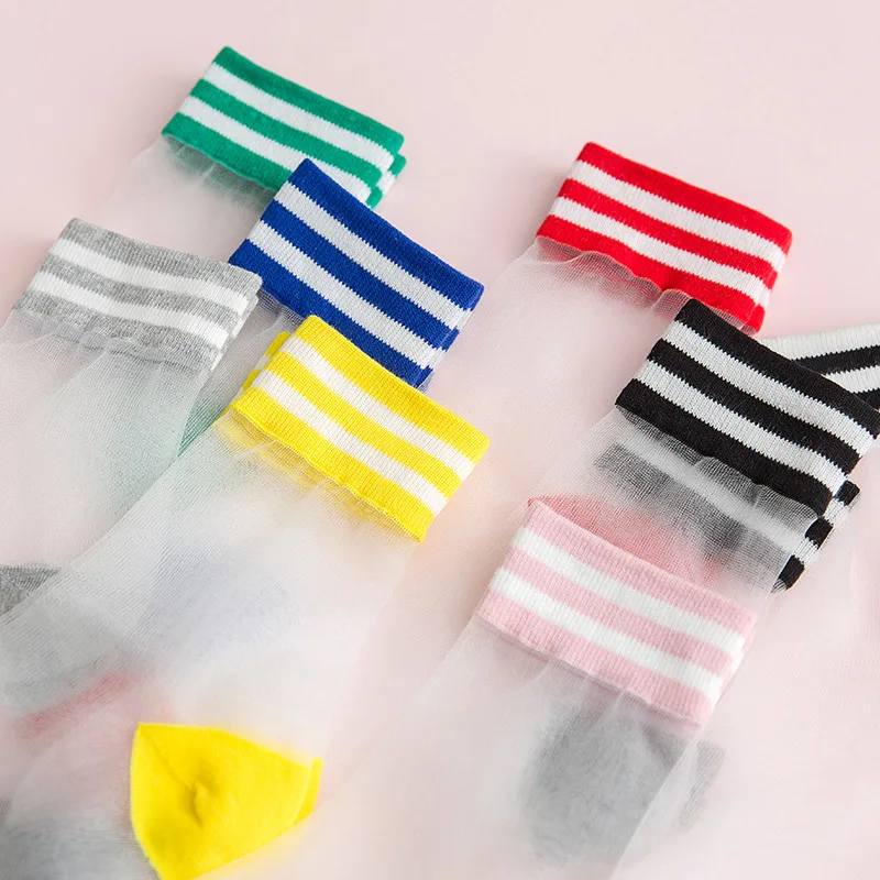 New for Women Socks Fashionable Transparent Mesh Silk Socks Ultra-thin Transparent Crystal Lace Fabulous Elastic Funny Socks
New for Women Socks Fashionable Transparent Mesh Silk Socks Ultra-thin Transparent Crystal Lace Fabulous Elastic Funny Socks