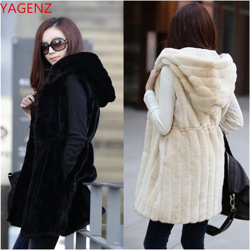 Winter clothing warm faux fur coat new Large size Hooded vest Leisure Faux fox fur Winter jacket vests for women coat 3XL 1832
Winter clothing warm faux fur coat new Large size Hooded vest Leisure Faux fox fur Winter jacket vests for women coat 3XL 1832
