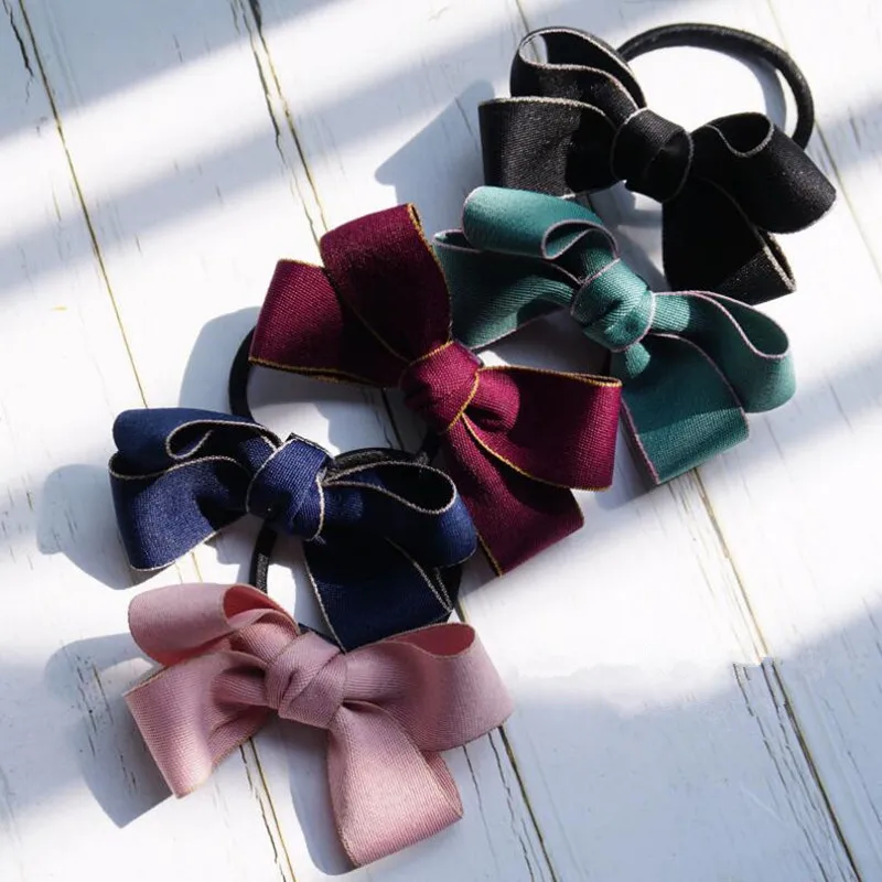 5pcs Girl Boutique Ribbon Bow Elastic Hair Tie Rope Hair Band bows with kids Hair Accessories Korean hair cord for women
5pcs Girl Boutique Ribbon Bow Elastic Hair Tie Rope Hair Band bows with kids Hair Accessories Korean hair cord for women