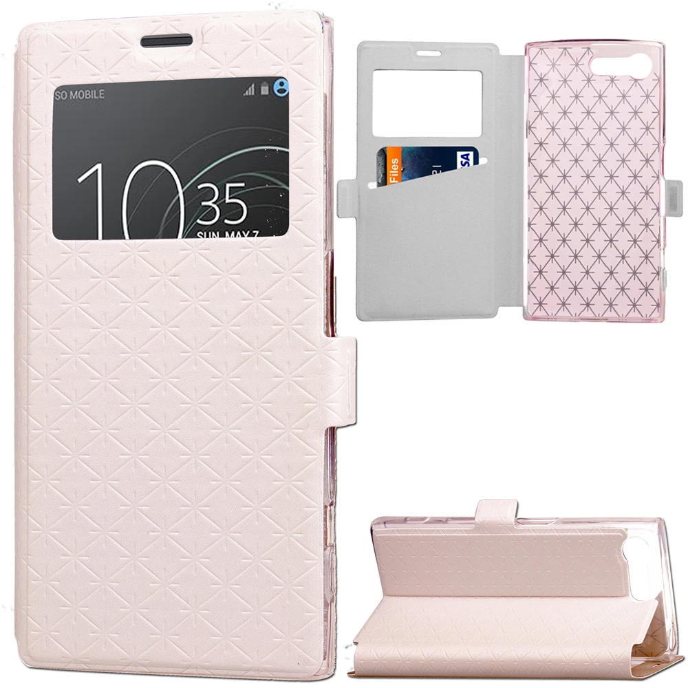For Sony Xperia X Compact F5321 Leather Card Holder Stand Flip Cases Window Wallet TPU Cover Phone Case For Sony X Compact Coque
For Sony Xperia X Compact F5321 Leather Card Holder Stand Flip Cases Window Wallet TPU Cover Phone Case For Sony X Compact Coque
