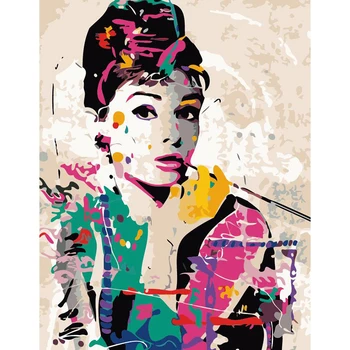 Audrey Hepburn elegant Figure DIY Digital Painting By Number Modern Wall Art Canvas Painting Unique Gift Room Decor 40x50cm
Audrey Hepburn elegant Figure DIY Digital Painting By Number Modern Wall Art Canvas Painting Unique Gift Room Decor 40x50cm