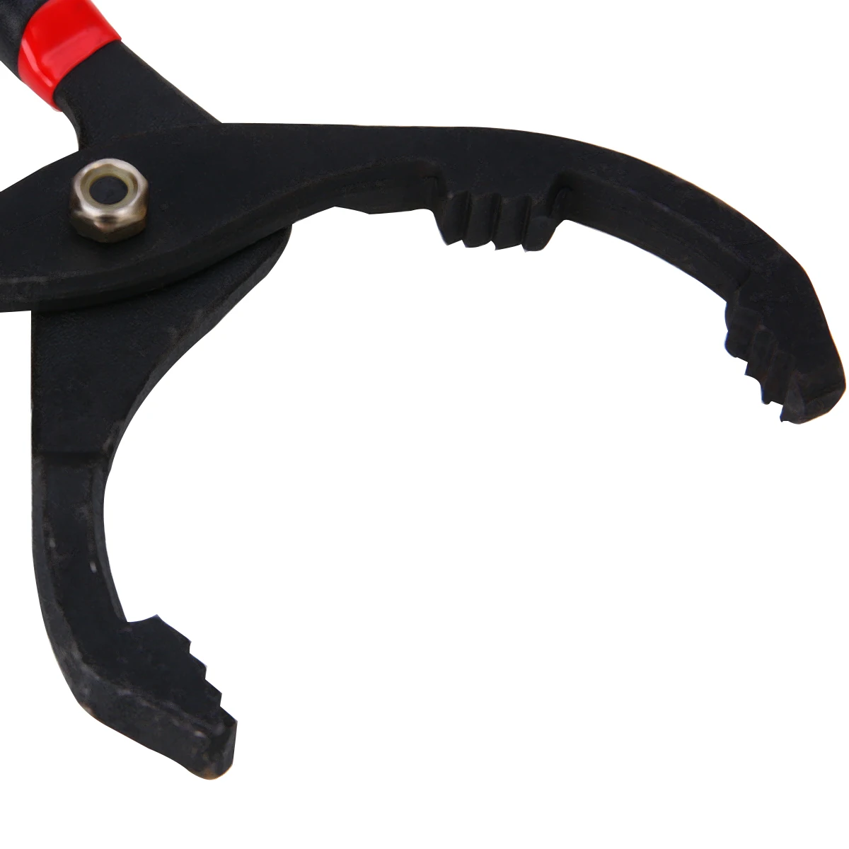 Treyues Black 10 Inch Adjustable Car Oil Filter Plier Wrench Hand Removal Tool Auto Repairing Accessories
