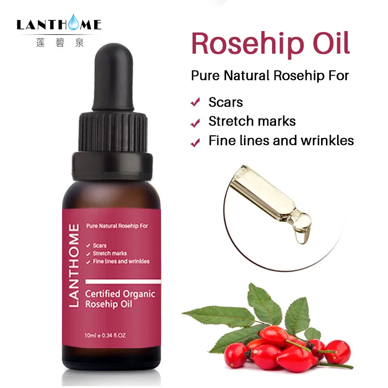 Lanthome Pure Organic Rosehip Oil Acne Scar Serum Rejuvenating Stretch Marks Whitening Moisturizer Anti-aging Rose Essential Oil
Lanthome Pure Organic Rosehip Oil Acne Scar Serum Rejuvenating Stretch Marks Whitening Moisturizer Anti-aging Rose Essential Oil