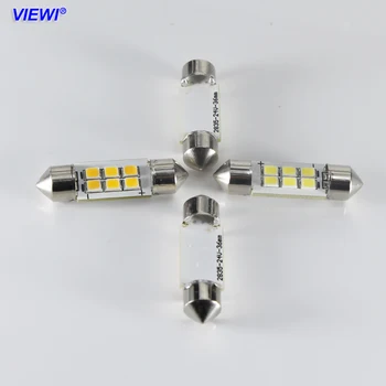 Viewi 4x led Festoon 36mm Dc 24 volt lights C5W Canbus warm white Car Dome Interior Lamps 24v auto Map Roof Reading Bulb light
Viewi 4x led Festoon 36mm Dc 24 volt lights C5W Canbus warm white Car Dome Interior Lamps 24v auto Map Roof Reading Bulb light