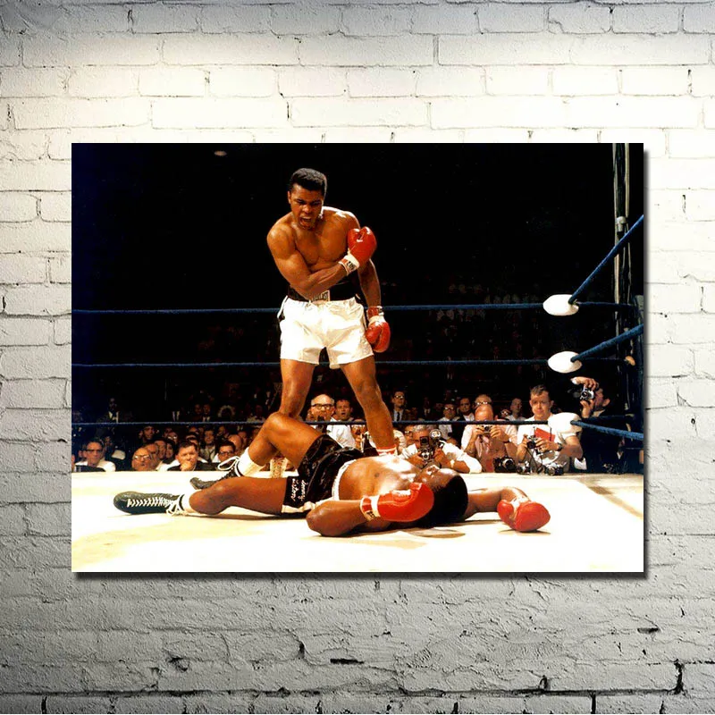 Muhammad Ali-Haj Boxing Boxer Champion Art Silk Fabric Poster Print 13x18 24x32 Sports Pictures For Bedroom Decor 011
Muhammad Ali-Haj Boxing Boxer Champion Art Silk Fabric Poster Print 13x18 24x32 Sports Pictures For Bedroom Decor 011