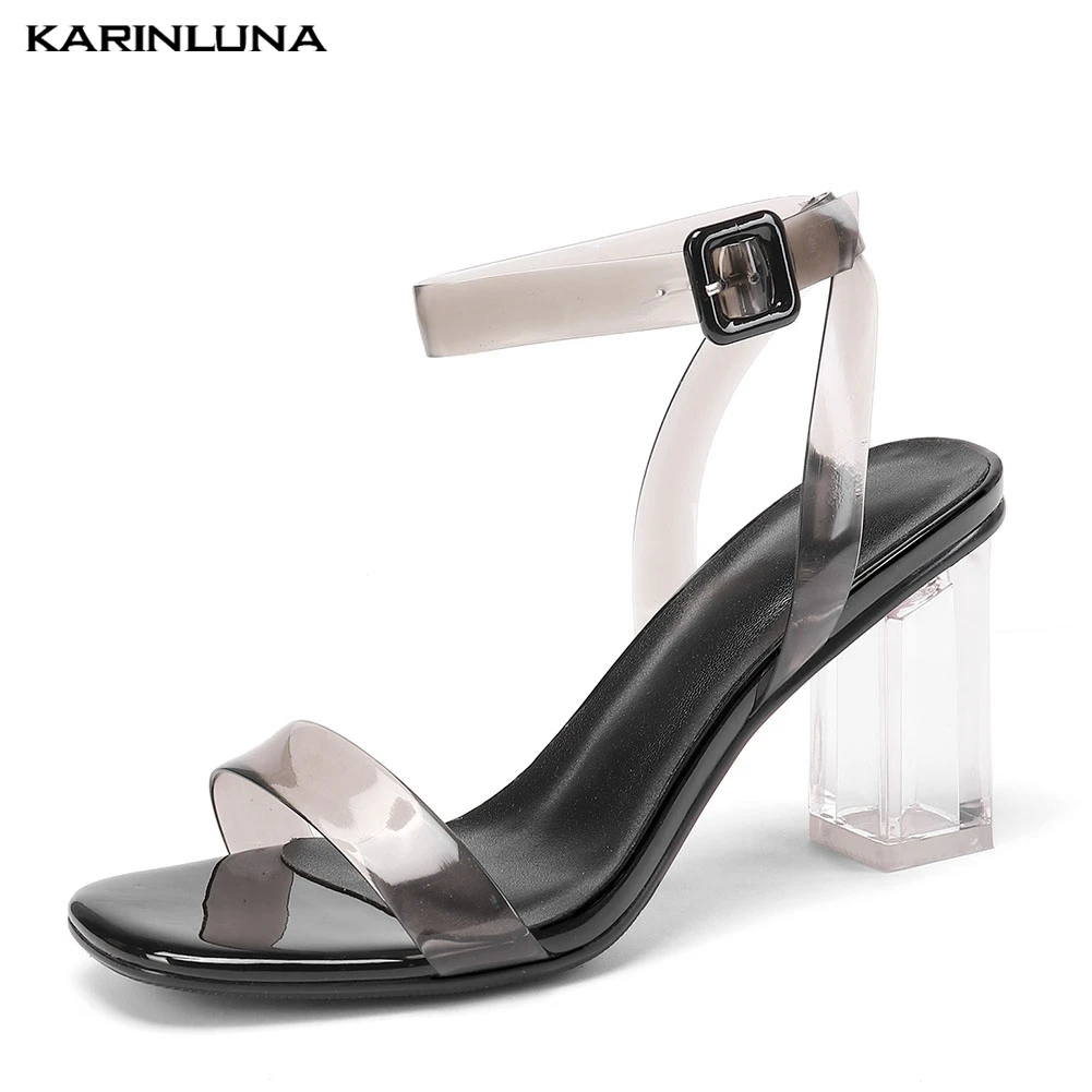 Karinluna New Ankle Strap High Heels Hot Sale Shoes Woman Casual Party Summer Sandals Size 34-39
Karinluna New Ankle Strap High Heels Hot Sale Shoes Woman Casual Party Summer Sandals Size 34-39