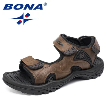 BONA New Style Men Sandals Comfortable Beach Shoes Anti-Slippery Summer Shoes Handmade Men Wading Shoes Fast Free Shippng 
BONA New Style Men Sandals Comfortable Beach Shoes Anti-Slippery Summer Shoes Handmade Men Wading Shoes Fast Free Shippng