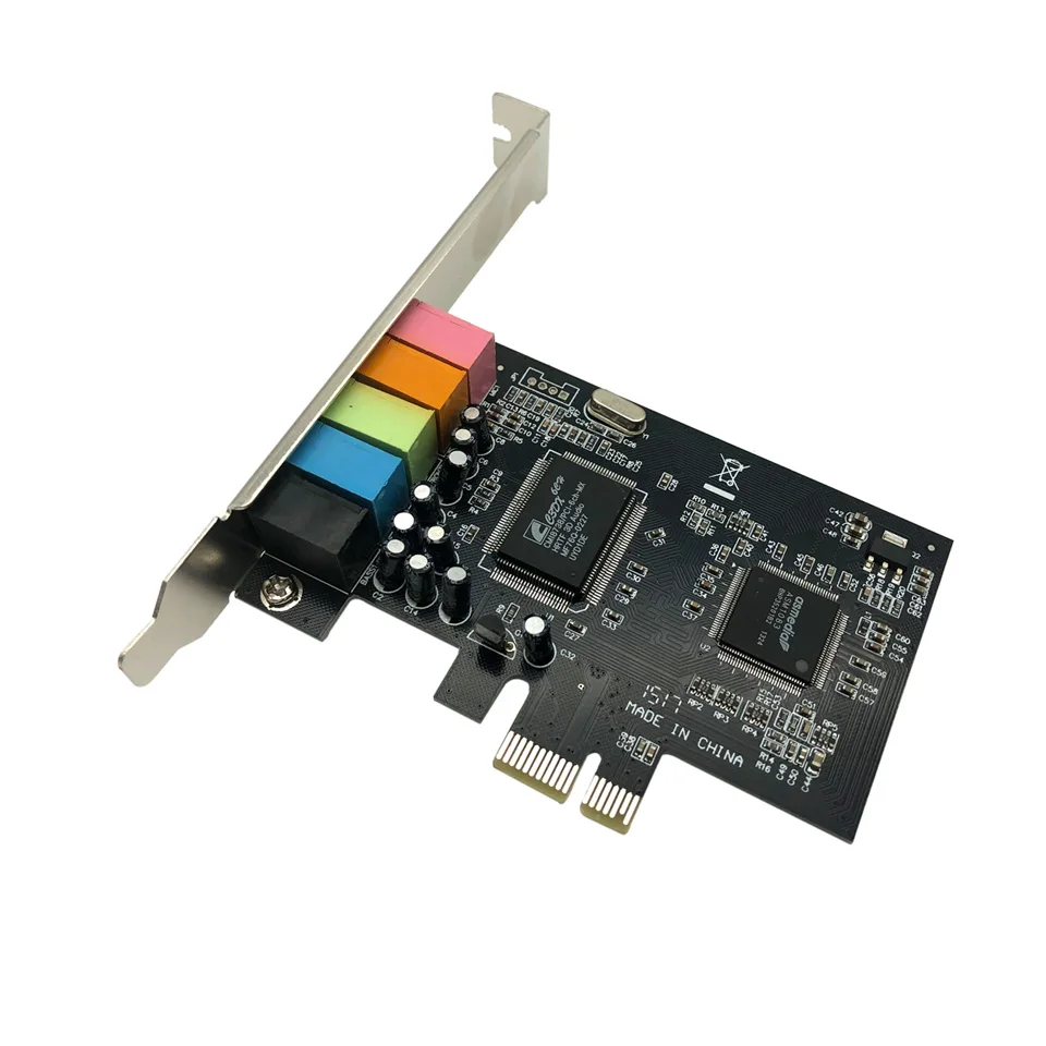 PCI-E Sound Card Audio Interface 5 Port (6)