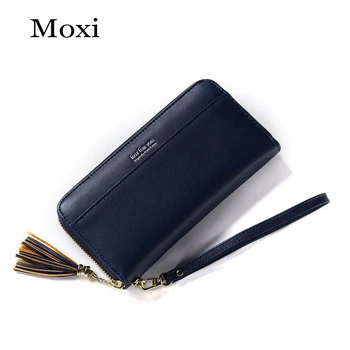 New Simple Women Wallet Long Zipper Clutch High Quality Women Money Purse Fringe Credit Card Holder Phone Bag
New Simple Women Wallet Long Zipper Clutch High Quality Women Money Purse Fringe Credit Card Holder Phone Bag