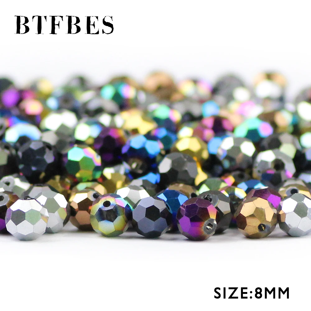 BTFBES Football Faceted Austrian Crystal 30pcs 8mm Plated AB Color Round Ball Loose Bead Jewelry Bracelet Making DIY Accessories
BTFBES Football Faceted Austrian Crystal 30pcs 8mm Plated AB Color Round Ball Loose Bead Jewelry Bracelet Making DIY Accessories