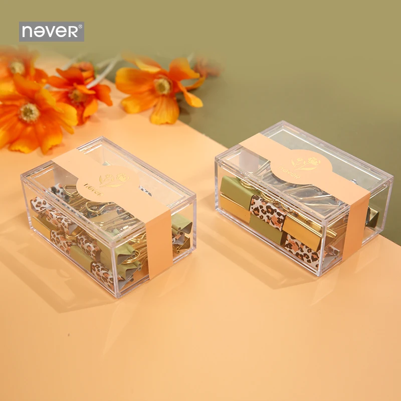 Never Leopard Flower Series Small LargePaper Clips Gold Metal Binder Clip Ins Cute Planner Decorative Stationery Office Supplies
Never Leopard Flower Series Small LargePaper Clips Gold Metal Binder Clip Ins Cute Planner Decorative Stationery Office Supplies