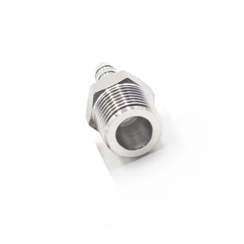 304 Stainless Steel 3/8" BSP Male Thread x 12mm Hose Barb Nipple High Pressure CNC Pipe Fitting Connector For Water Air Oil
304 Stainless Steel 3/8" BSP Male Thread x 12mm Hose Barb Nipple High Pressure CNC Pipe Fitting Connector For Water Air Oil