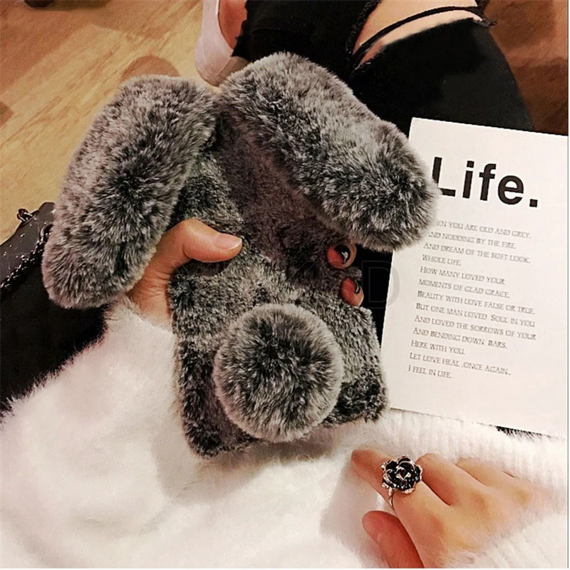 phone Rabbit Fur Silicone Case For Xiaomi pocophone F1 MI A1 A2 8 lite MAX 3 pro Redmi 5 plus 6A S2 note 5 6 pro 4X 4 case
phone Rabbit Fur Silicone Case For Xiaomi pocophone F1 MI A1 A2 8 lite MAX 3 pro Redmi 5 plus 6A S2 note 5 6 pro 4X 4 case
