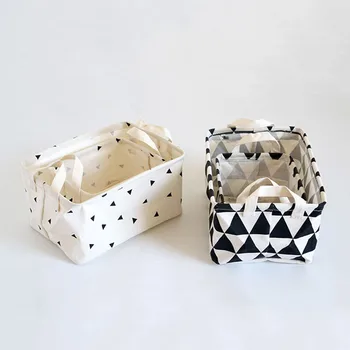 Desk Storage Box Linen Cotton Geometry Pattern Storage Organizer For Cloth Storage Basket Desktop Cosmetic Case Organizer
Desk Storage Box Linen Cotton Geometry Pattern Storage Organizer For Cloth Storage Basket Desktop Cosmetic Case Organizer