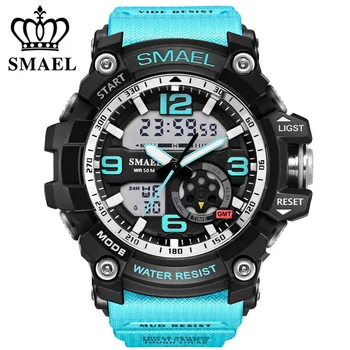 Luxury Top Brand Quartz Digital Sports Watches Men Fashion G Style LED Military Army Waterproof Diving Wristwatch Men's Watch
Luxury Top Brand Quartz Digital Sports Watches Men Fashion G Style LED Military Army Waterproof Diving Wristwatch Men's Watch