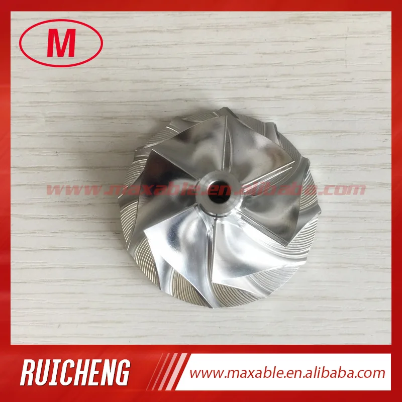 RHF5 38.10/52.50mm 6+6 blades NH454052 Turbo Billet/milling/aluminum 2024 compressor wheel for VIDG
RHF5 38.10/52.50mm 6+6 blades NH454052 Turbo Billet/milling/aluminum 2024 compressor wheel for VIDG