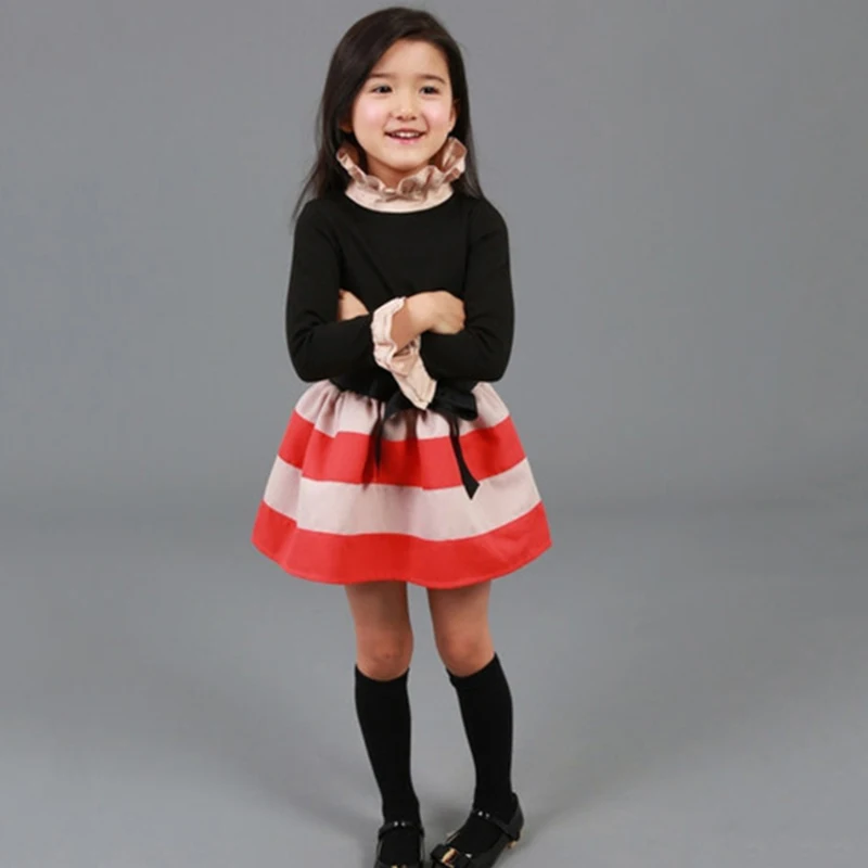 Girls Dress Casual A-Line Autumn Kids Dresses For Baby Girls Clothes Long Flare Sleeve O-neck Children Clothing
Girls Dress Casual A-Line Autumn Kids Dresses For Baby Girls Clothes Long Flare Sleeve O-neck Children Clothing