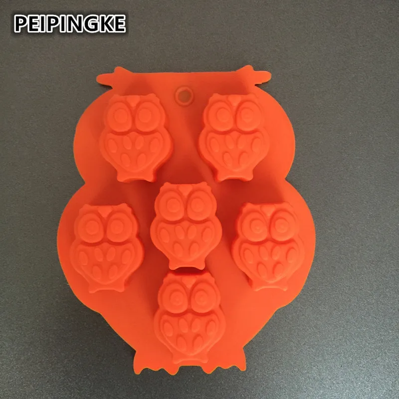1 pcs owl shaped silicone cake mold chocolate mold DIY Ice Cube ice cube tray soap mold
1 pcs owl shaped silicone cake mold chocolate mold DIY Ice Cube ice cube tray soap mold
