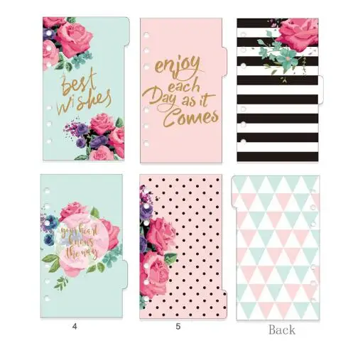 New 6sheets Vintage Flower Rose Dividers Planner Refill Notebook Diy Accessories Matching Filofax Creative Fresh Gift Stationery
New 6sheets Vintage Flower Rose Dividers Planner Refill Notebook Diy Accessories Matching Filofax Creative Fresh Gift Stationery