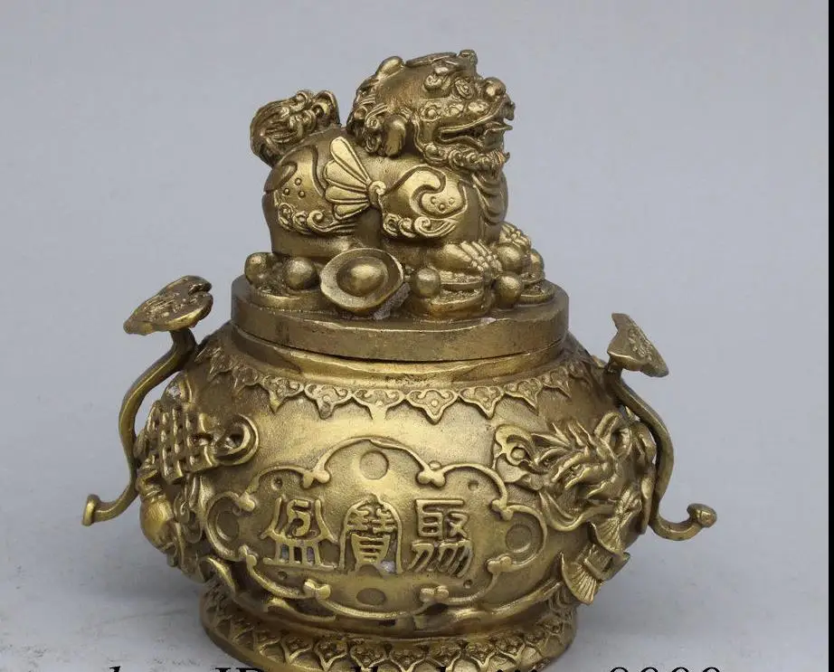 671115603+++China Pure Brass Wealth Coin YuanBao Lion PiXiu Statue RuYi Box treasure bowl
671115603+++China Pure Brass Wealth Coin YuanBao Lion PiXiu Statue RuYi Box treasure bowl