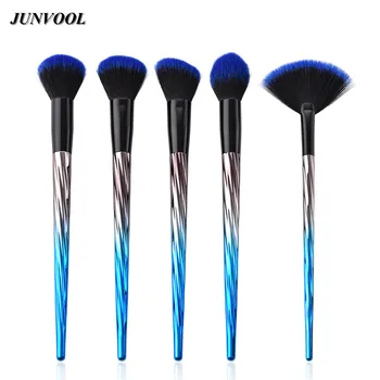5Pcs Fan Shape Powder Makeup Brushes Set Black Blue Foundation Blush Beauty Face Blusher Cosmetic Flame Brush Blending Tools
5Pcs Fan Shape Powder Makeup Brushes Set Black Blue Foundation Blush Beauty Face Blusher Cosmetic Flame Brush Blending Tools