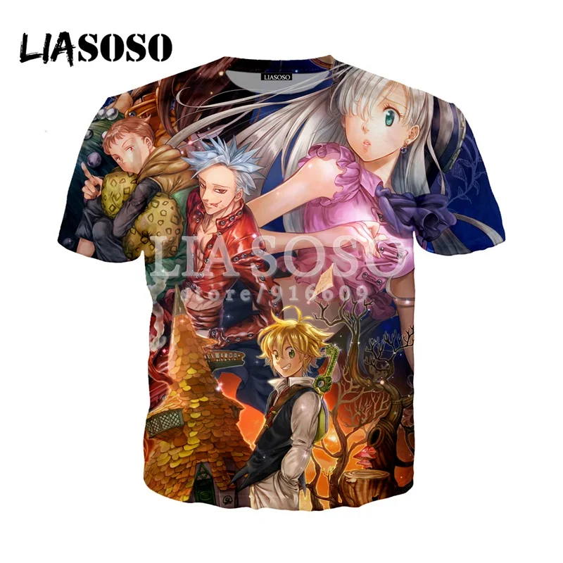 LIASOSO NEW Anime Nanatsu No Taizai The Seven Deadly Sins Escanor 3D Print T shirt/Hoodie/Sweatshirt Cosplay Unisex tshirt G2202
LIASOSO NEW Anime Nanatsu No Taizai The Seven Deadly Sins Escanor 3D Print T shirt/Hoodie/Sweatshirt Cosplay Unisex tshirt G2202
