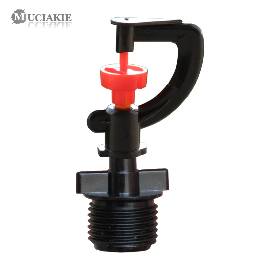 MUCIAKIE 5PCS 360 Degrees Red Drive Rotary Spray with G1/2 Male Thread Connecter Garden Nozzle Irrigation Sprinklers for Grass
MUCIAKIE 5PCS 360 Degrees Red Drive Rotary Spray with G1/2 Male Thread Connecter Garden Nozzle Irrigation Sprinklers for Grass