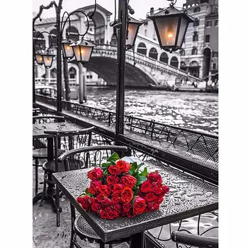 Full Square/Round Drill 5D DIY Diamond Painting "Red Roses Scenic" 3D Embroidery Cross Stitch 5D Rhinestone Home Decor gift
Full Square/Round Drill 5D DIY Diamond Painting "Red Roses Scenic" 3D Embroidery Cross Stitch 5D Rhinestone Home Decor gift