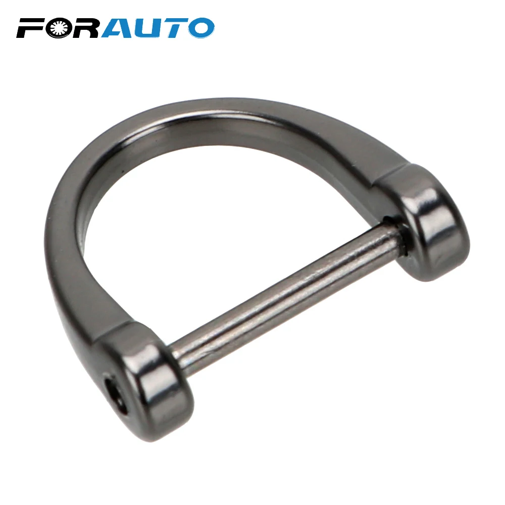 FORAUTO D Shape Horseshoe Car Keychain Classic Metal Key Rings Key Holder Key Chain Thick Rod Car-styling Interior Accessories
FORAUTO D Shape Horseshoe Car Keychain Classic Metal Key Rings Key Holder Key Chain Thick Rod Car-styling Interior Accessories
