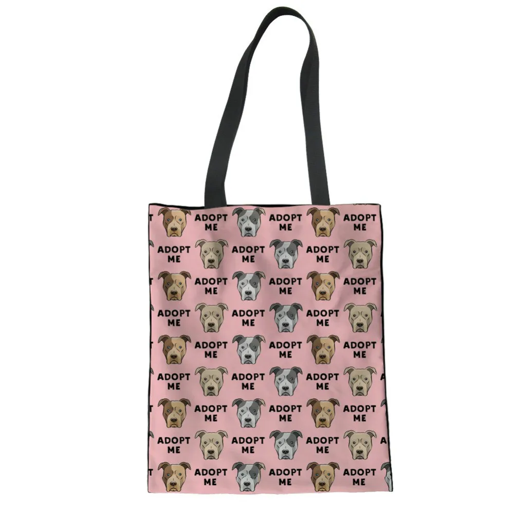 Фото Женская Холщовая Сумка-тоут ThiKin розовая сумка на плечо с цветочным принтом и