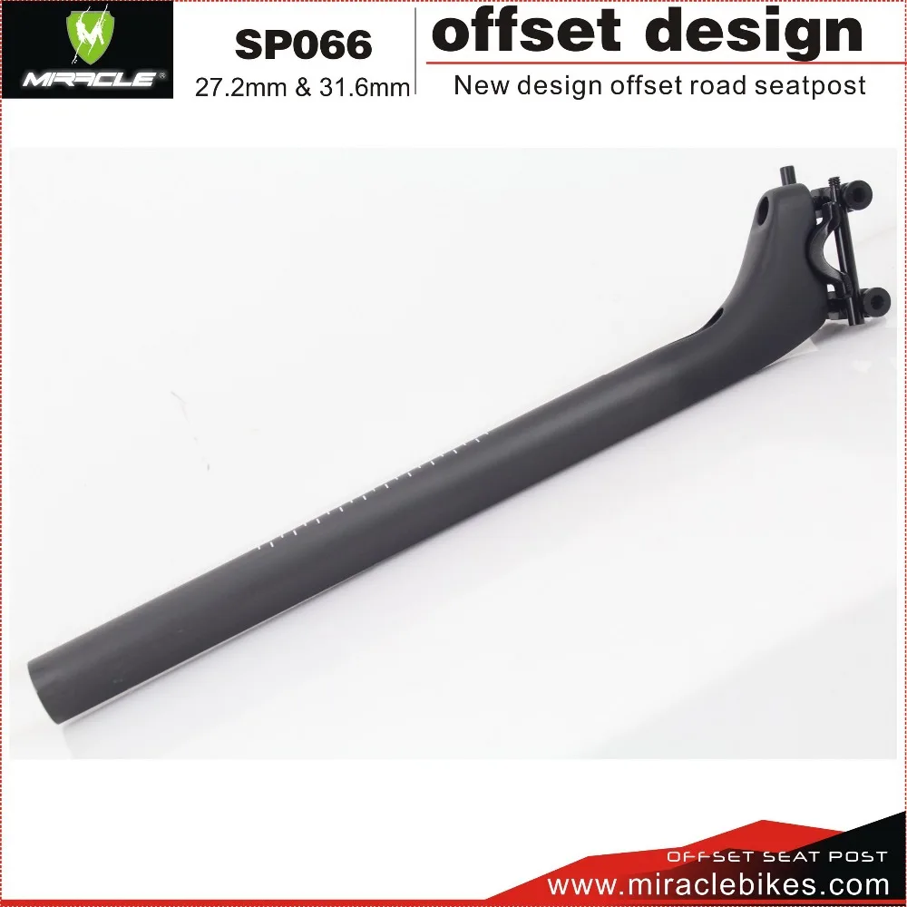Miracle Carbon Seat Post,Road/MTB/CX Bike Frame Seat post,27.2*400MM Carbon Bicycle Frame Seat Post
Miracle Carbon Seat Post,Road/MTB/CX Bike Frame Seat post,27.2*400MM Carbon Bicycle Frame Seat Post