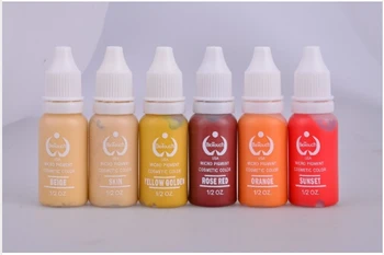 High quality 6pcs Tattoo ink microblading permanent makeup beauty tattoo machine ink
High quality 6pcs Tattoo ink microblading permanent makeup beauty tattoo machine ink
