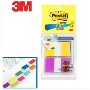 

3M Post-it 6 packs lot Indication Label 20*2 pages per pack 2 Color mixed Index Labels Classification Notes 680-2PK